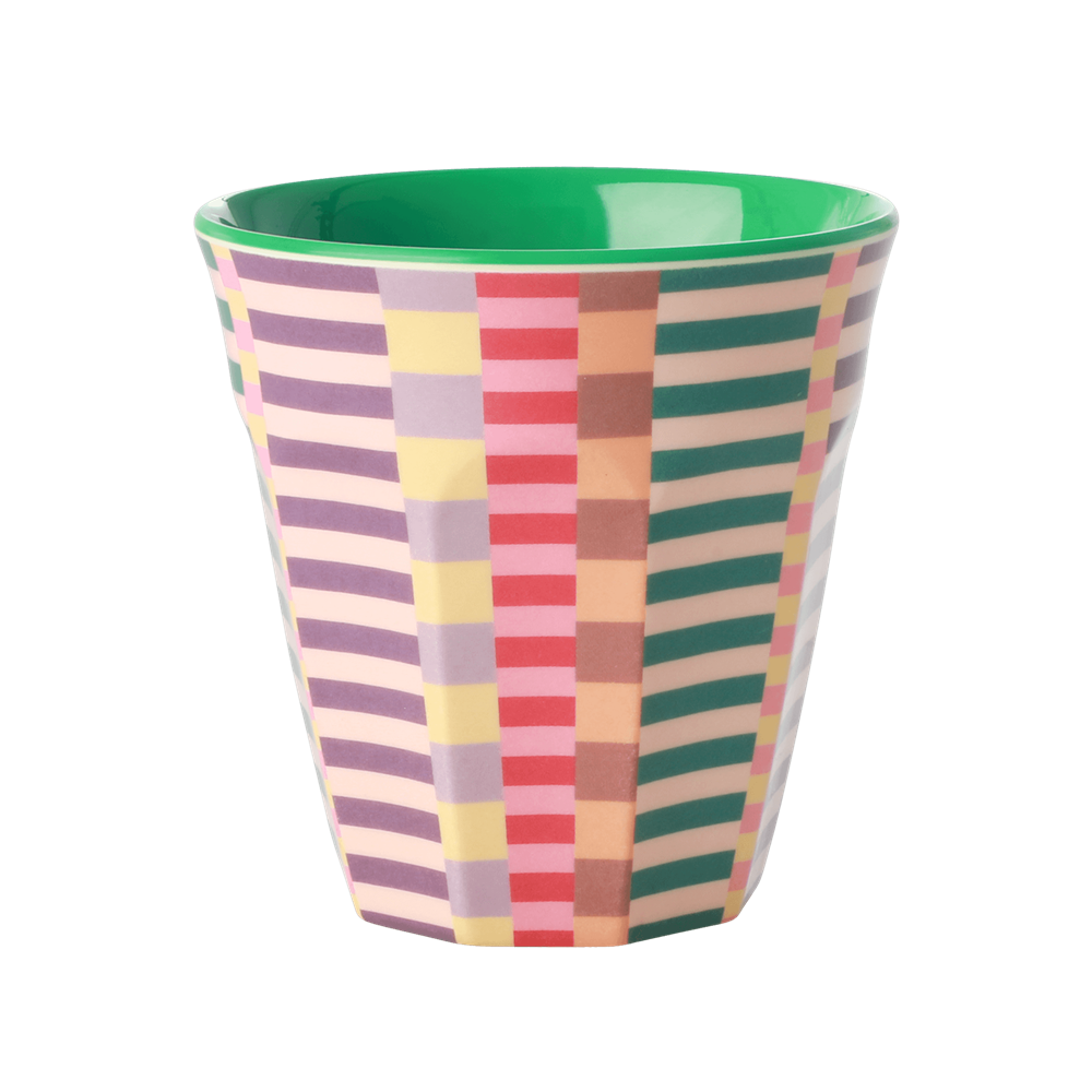 RICE - Mug Melamine Medium Summer Stripes