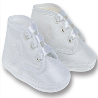 Chaussures de baptême Leandro blanc
