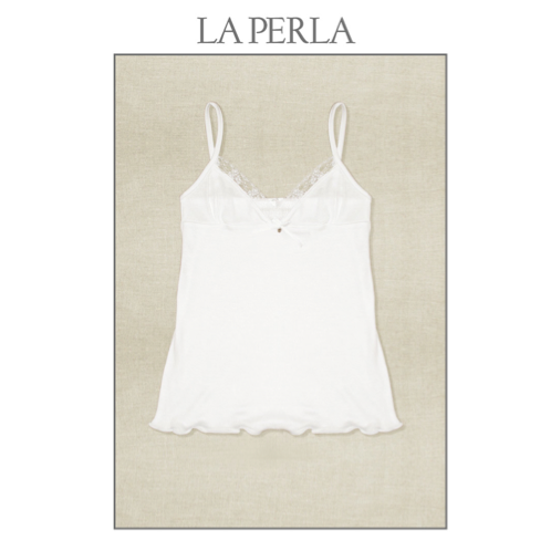 LA PERLA - Canotta Stella bianca 51215