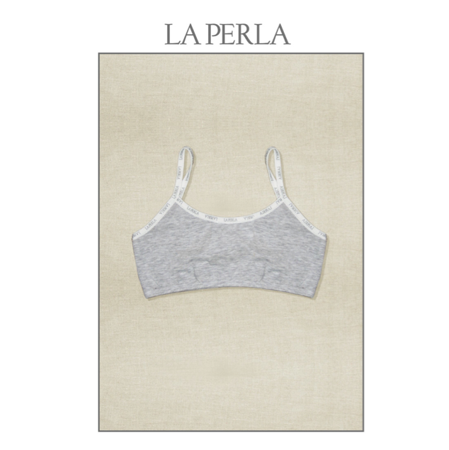 LA PERLA  - BH Graziella grau melilert 51309