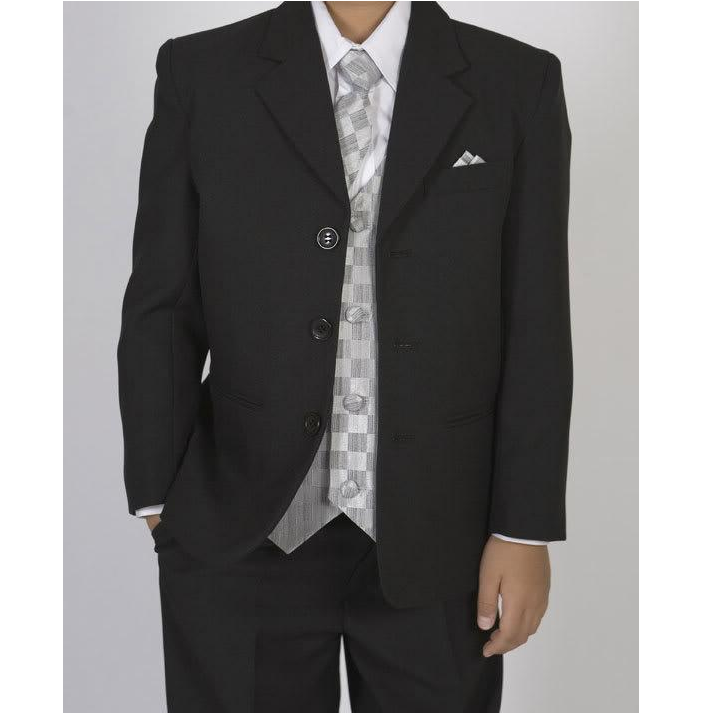 Anzug mit Weste und Krawatte, 5-teilig DSC