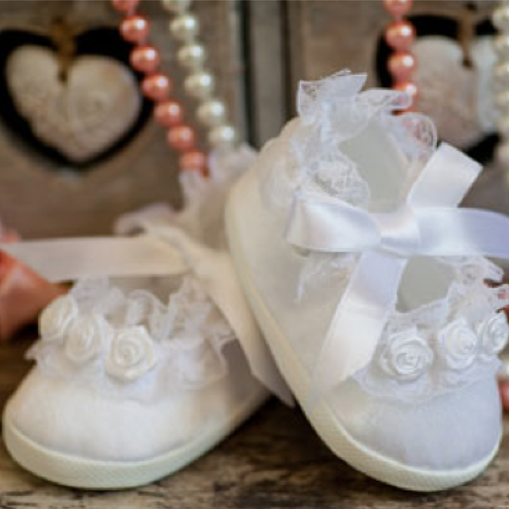 Cipelice za krštenje bebe