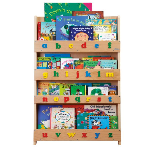 Tidy Books - Libreria per bambini con minuscolo naturale