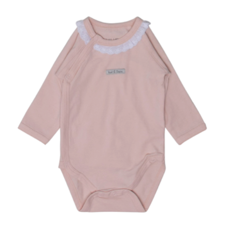 HUST & CLAIRE - Body Langarm klassisch rose