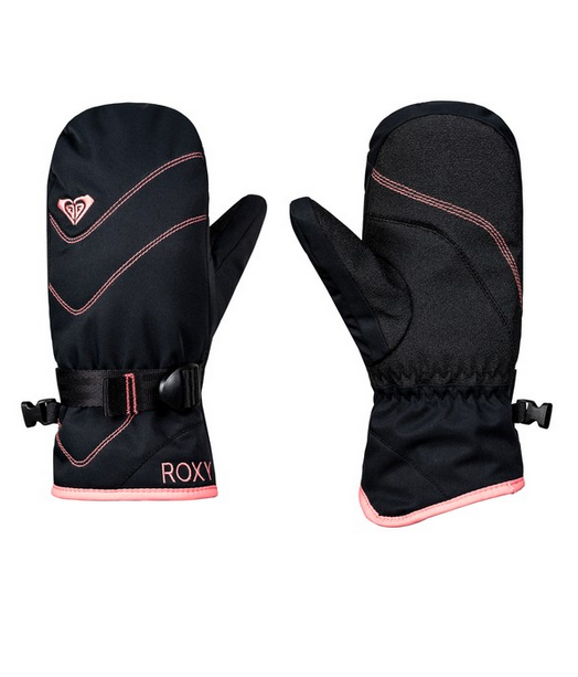 ROXY - Kayak / snowboard eldivenleri İskele gerçek siyah