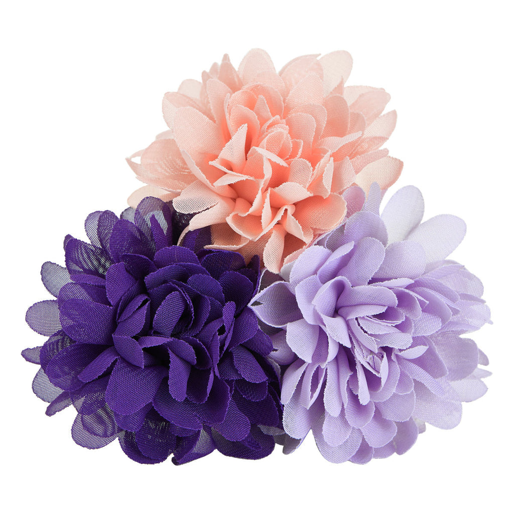 CREAMIE - Karficë lulesh me kapëse dhe gjilpërë në 3 ngjyra