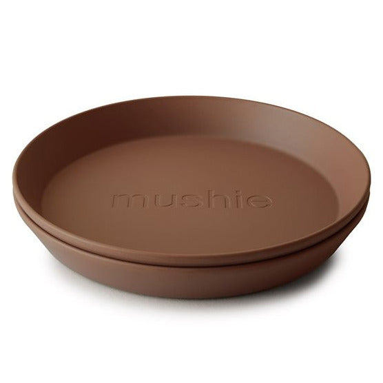 MUSHIE - Juego de 2 Platos Redondo Caramelo