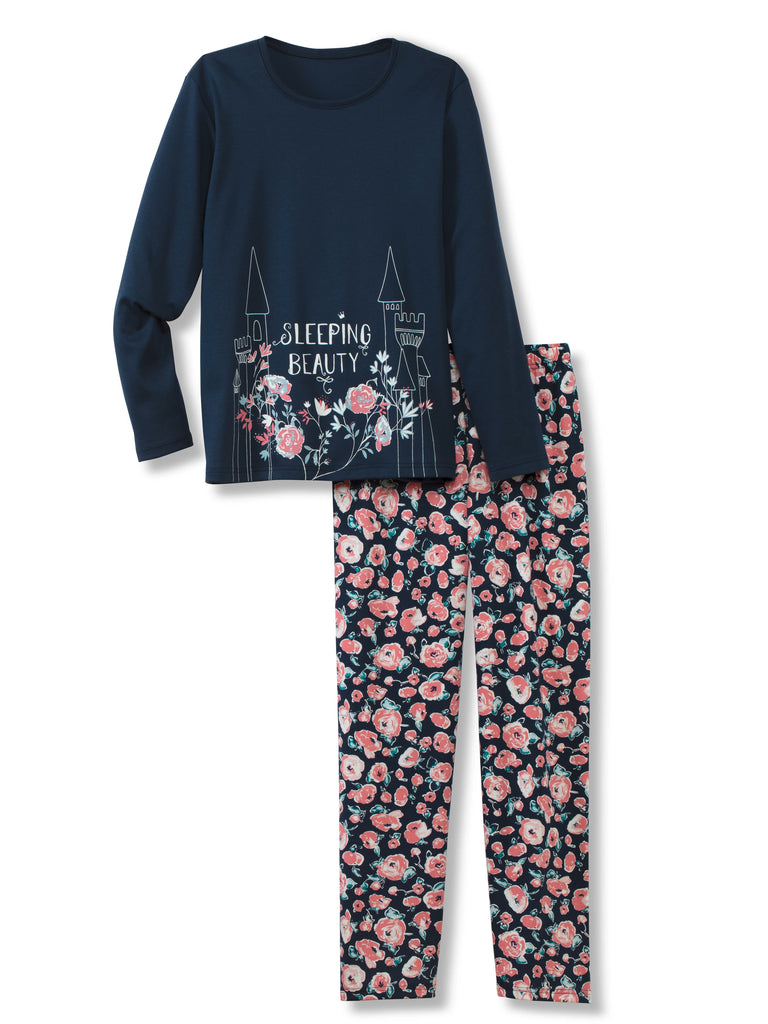 Pijama niña Caldia Princesa 51077