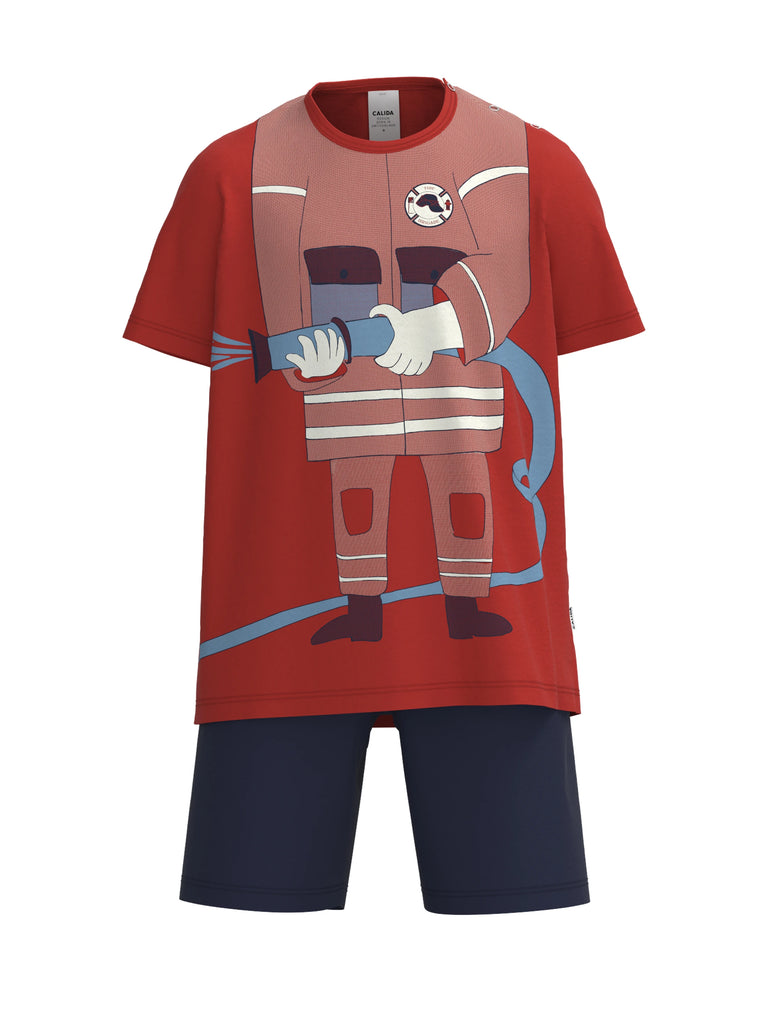Calida Boy Pyjama Fireman 56078