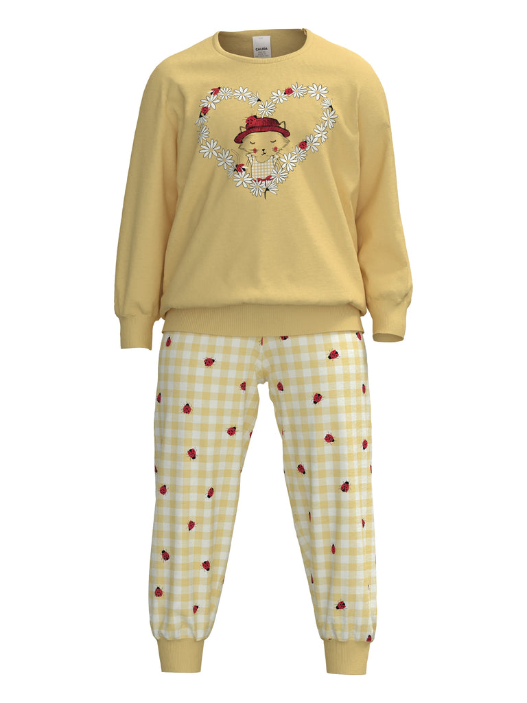 Calida Girls Pajama Ladybird 54678