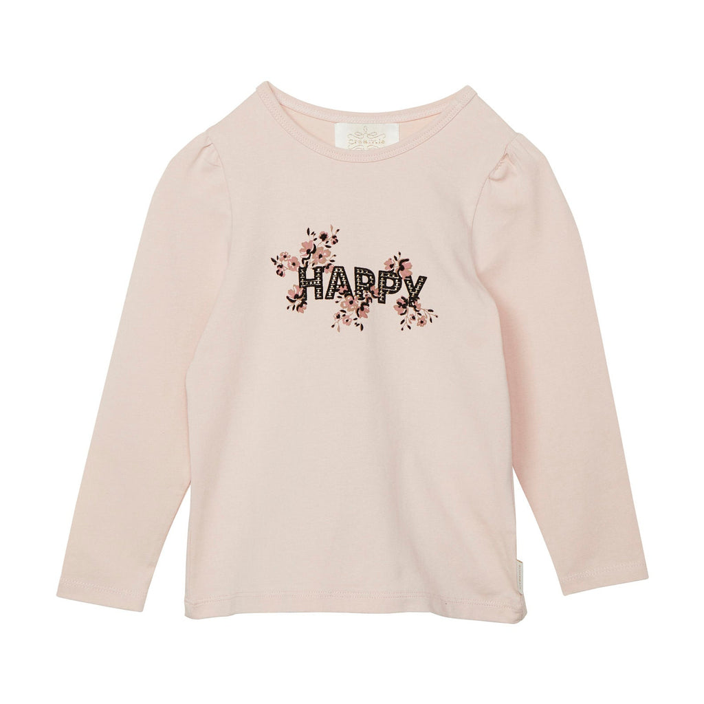 Creamie T-shirt filles manches longues Happy 840483
