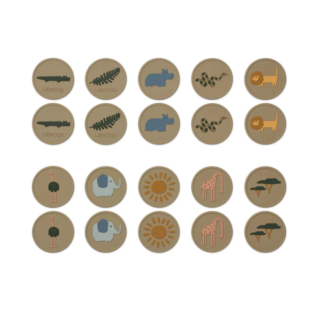 LIEWOOD - Memory Easton 100% Silikon Safari Oat Multi Mix