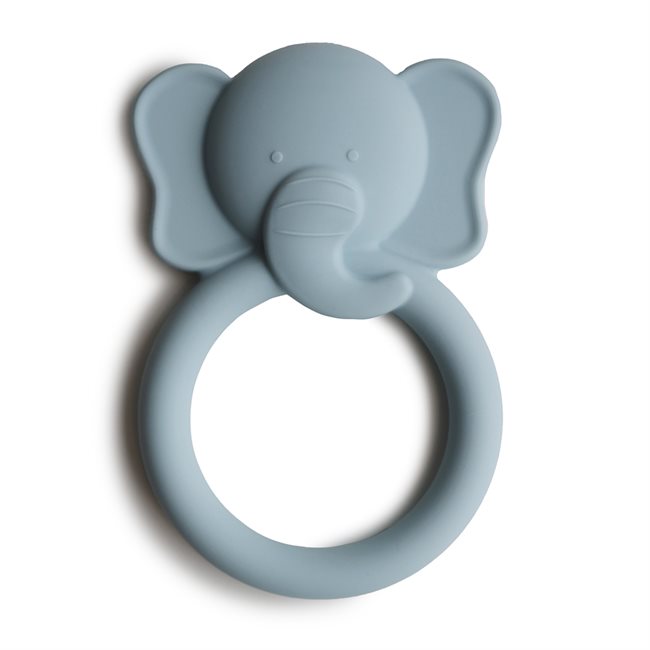 MUSHIE - Baby Silikon Beissring Elephant Cloud