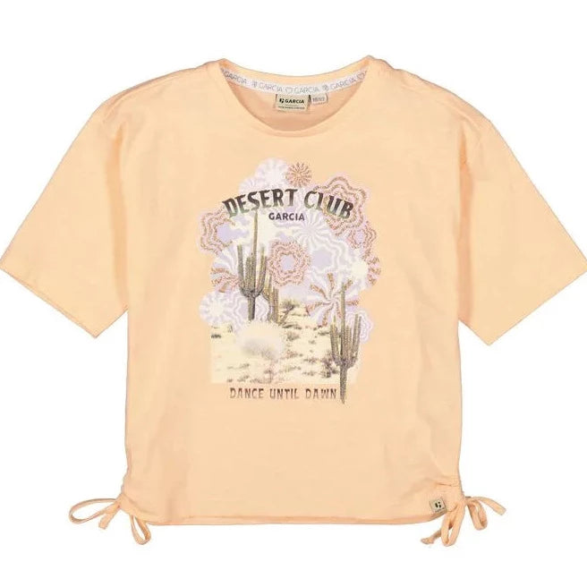 Garcia Kız Çocuk T-Shirt Desert Club C34403
