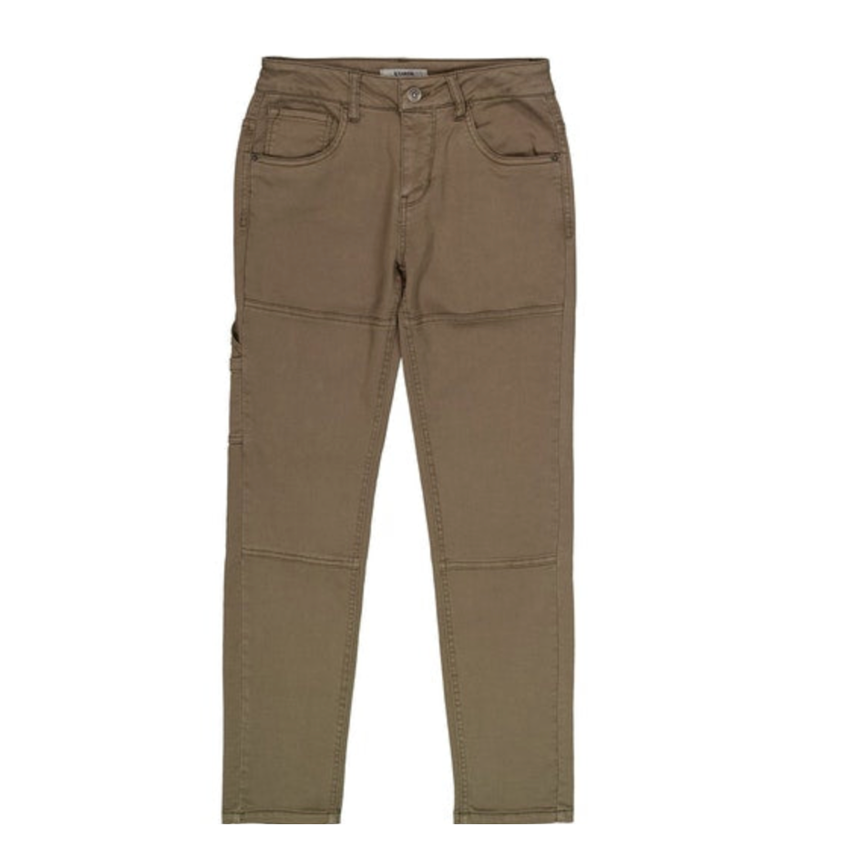 GARCIA - Pantalone da lavoro per bambino di colore verde