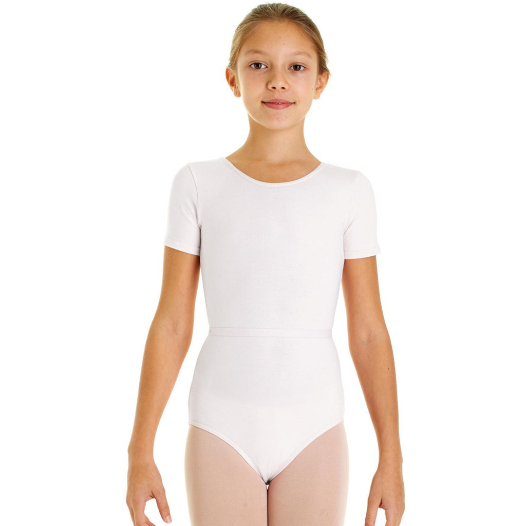 INTERMEZZO - body jersey a maniche corte bianco