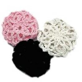 INTERMEZZO - mrežica za kosu šinjon u ružičastoj, crnoj ili bijeloj boji