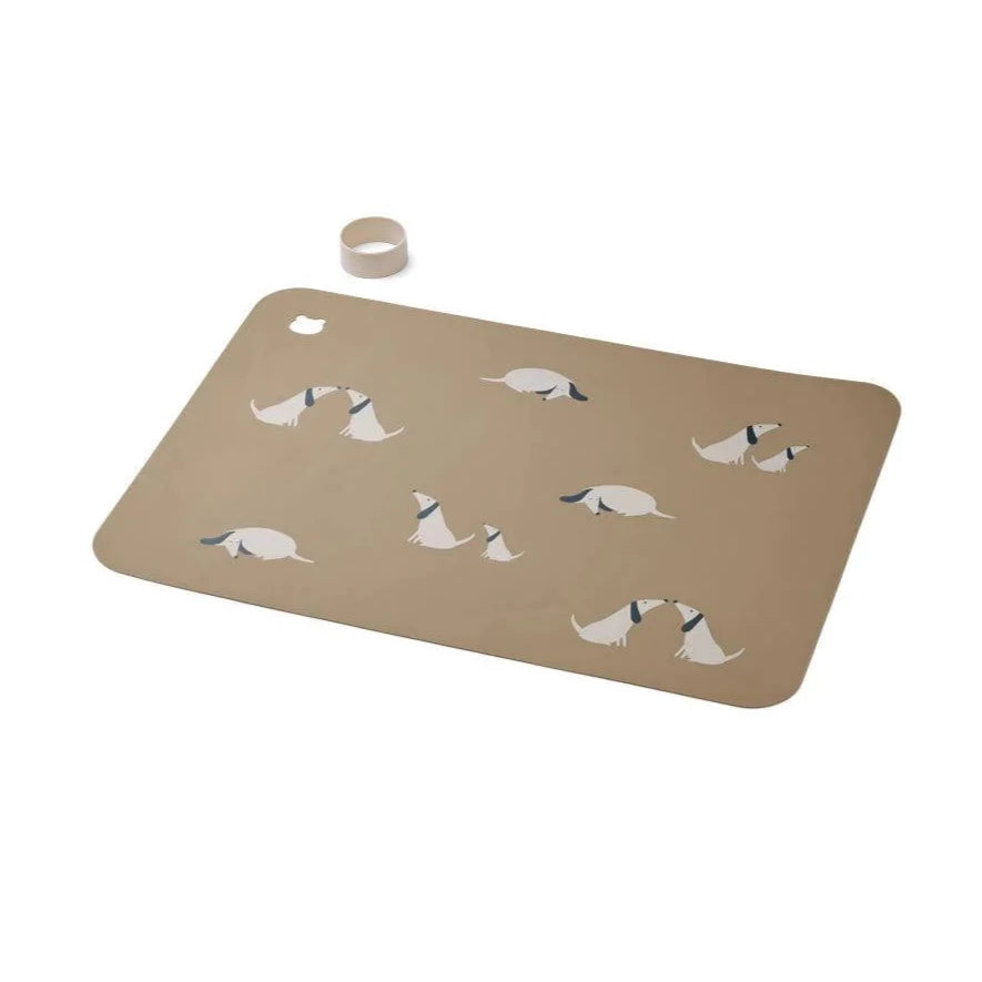 LIEWOOD - Placemat Jude Dog Oat