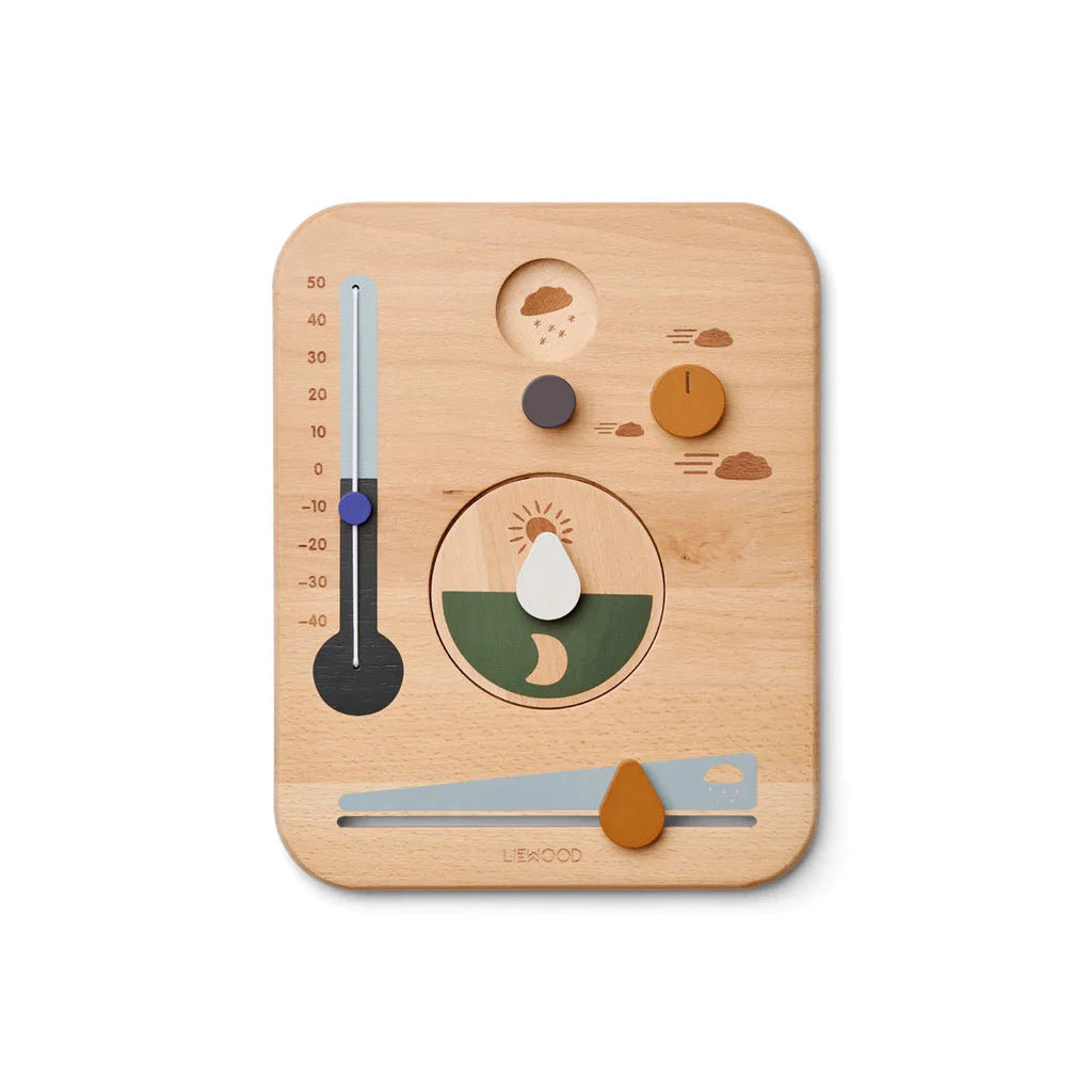 LIEWOOD - Weather station made of wood Piet Eden Multi Mix