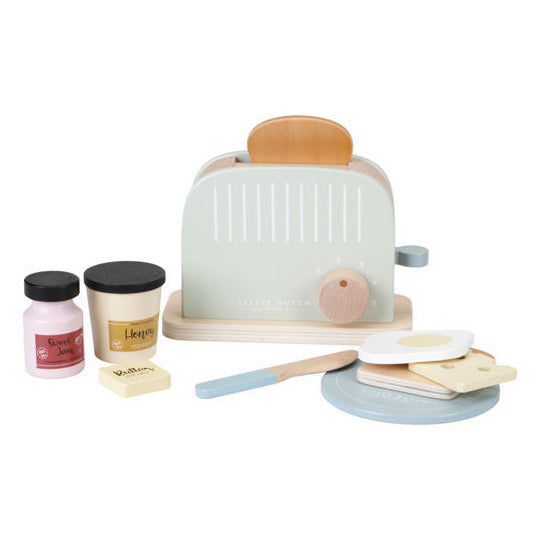 Little Dutch Wooden toaster for children from FSC LD7080