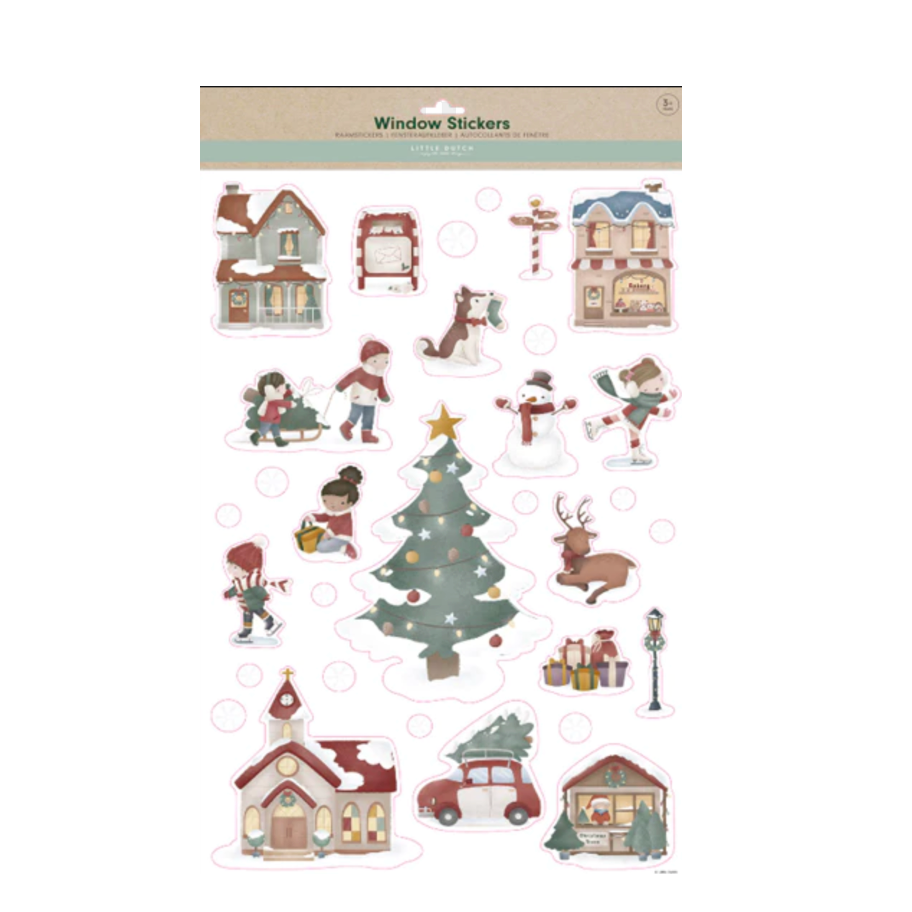 LITTLE DUTCH - Weihnacht Fenster Sticker Maxi 121034