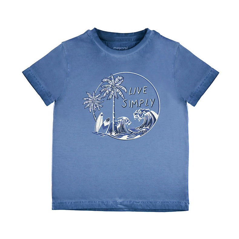 Mayoral T-Shirt Bambino blu 3022