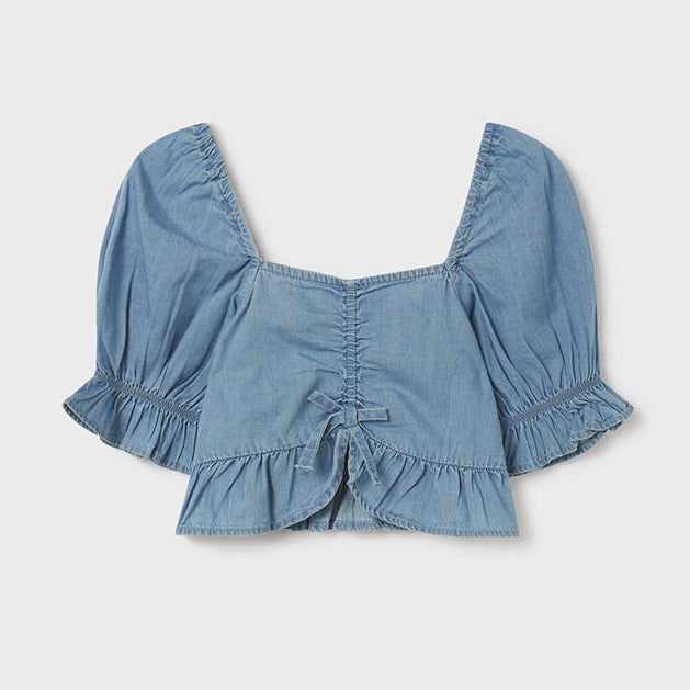 Mayoral Jeans Top Girls 6197 blue