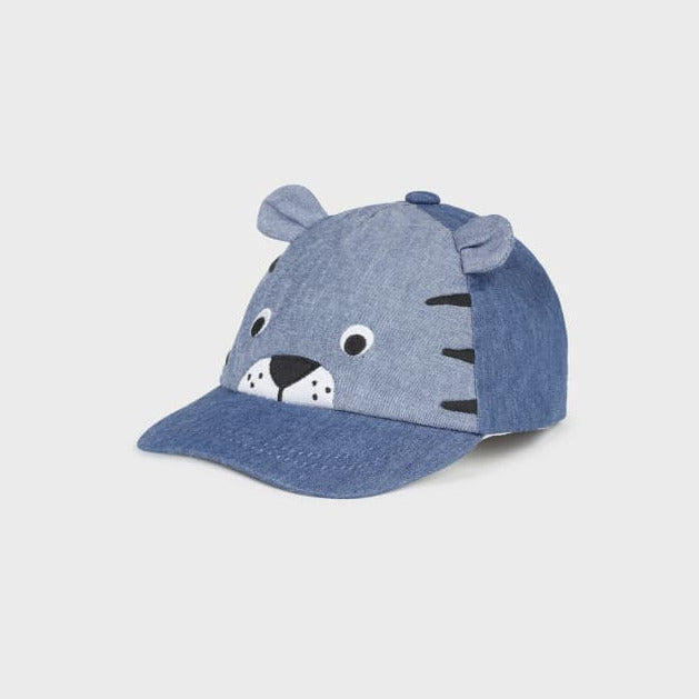 Mayoral hat cap babyboy blue patterned 9608