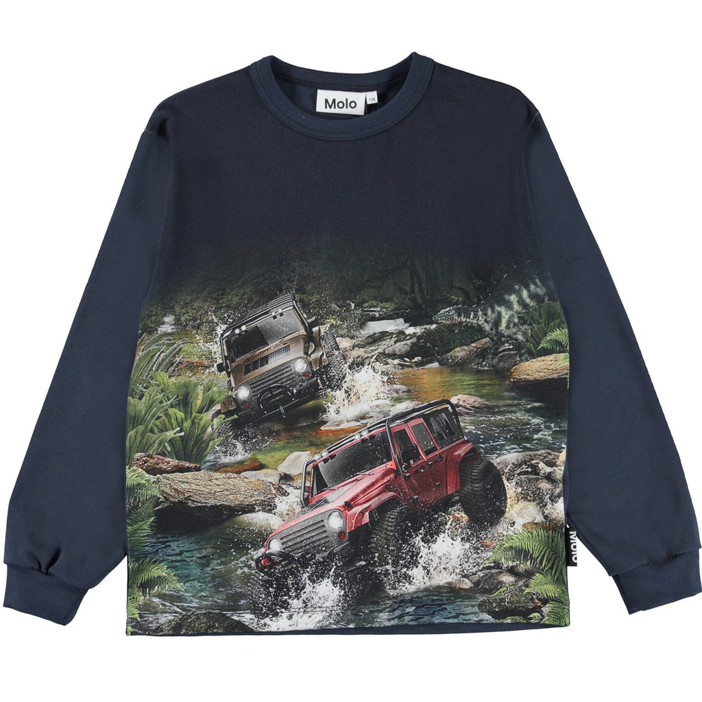 Molo Rin majica za dječake u Safari Jeepu 1W22A409