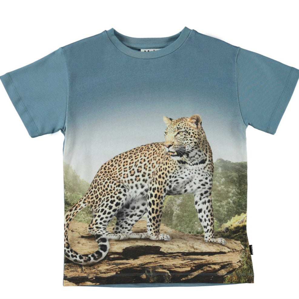 Camiseta Molo Niño Leopardo Rasmus 1S23A211