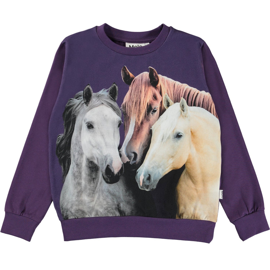 Molo majica za djevojčice s konjima Regine 2W22A407