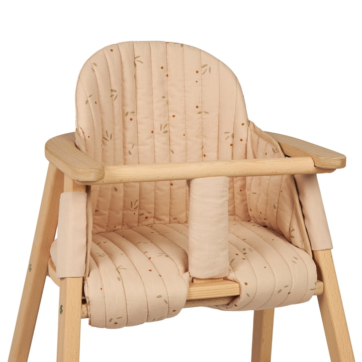 Nobodinoz - Jastuk za sjedalo za visoke stolice Growing Green Willow Dune