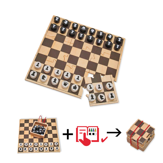 WEIZENKORN - Pocketgame Schach – LanaLu Boys and Girls