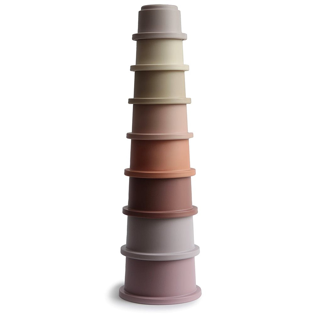 MUSHIE - Stapelturm Stacking Cups Petal 8teilig