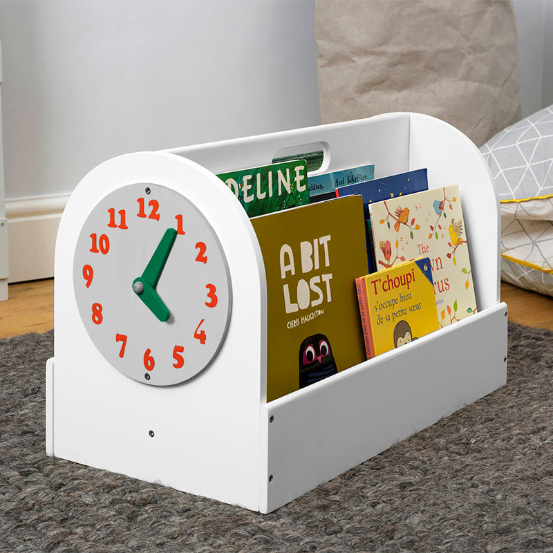 Tidy Books - children's book box white