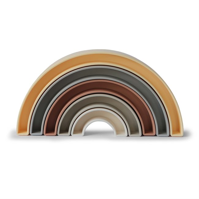 mushie rainbow sol MUSHIE - Stapelspiel Rainbow Sol