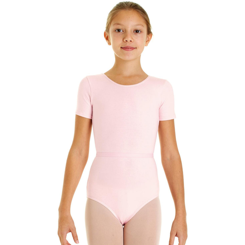 INTERMEZZO - body jersey a maniche corte rosa