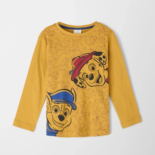 s.Oliver - Boy long-sleeved shirt with Paw Patrol motif