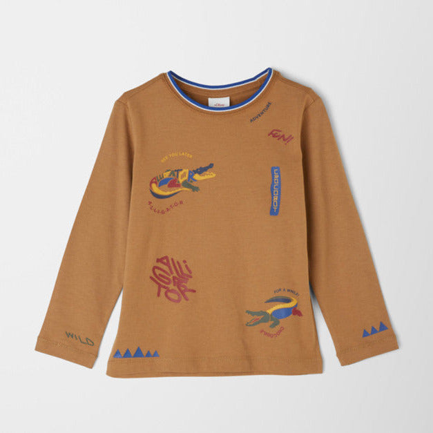 s.Oliver Shirt Boy mit beidseitigem Druck 2118653