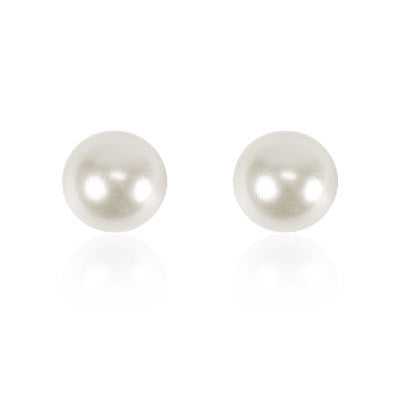 STUDEX - pendientes perla sintetizador 6mm
