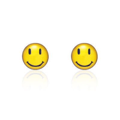 STUDEX - Happy Face motif ear studs