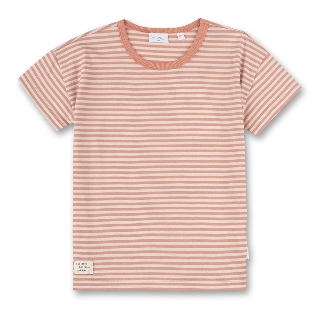 Sanetta T-Shirt Babygirl gestreifts GOTS 10960