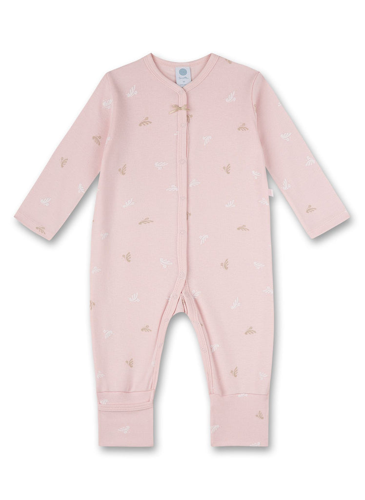 Sanetta Babygirl Overall Pink Little Birdie 221775