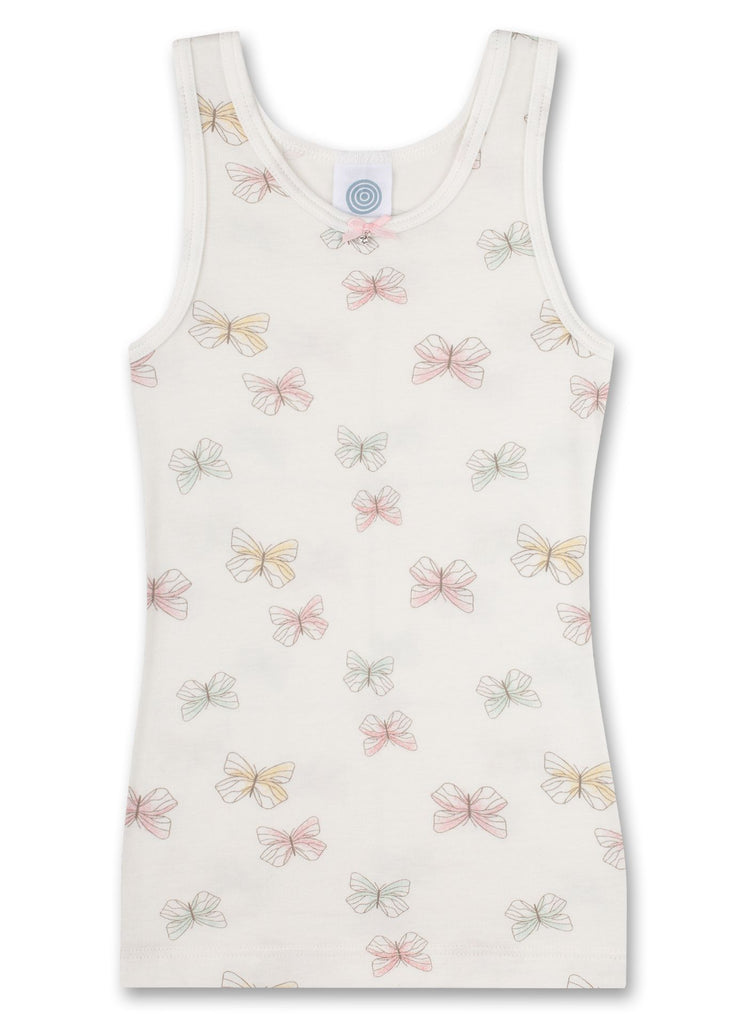 Sanetta Camiseta Interior Niña Off-White Mariposas 335983