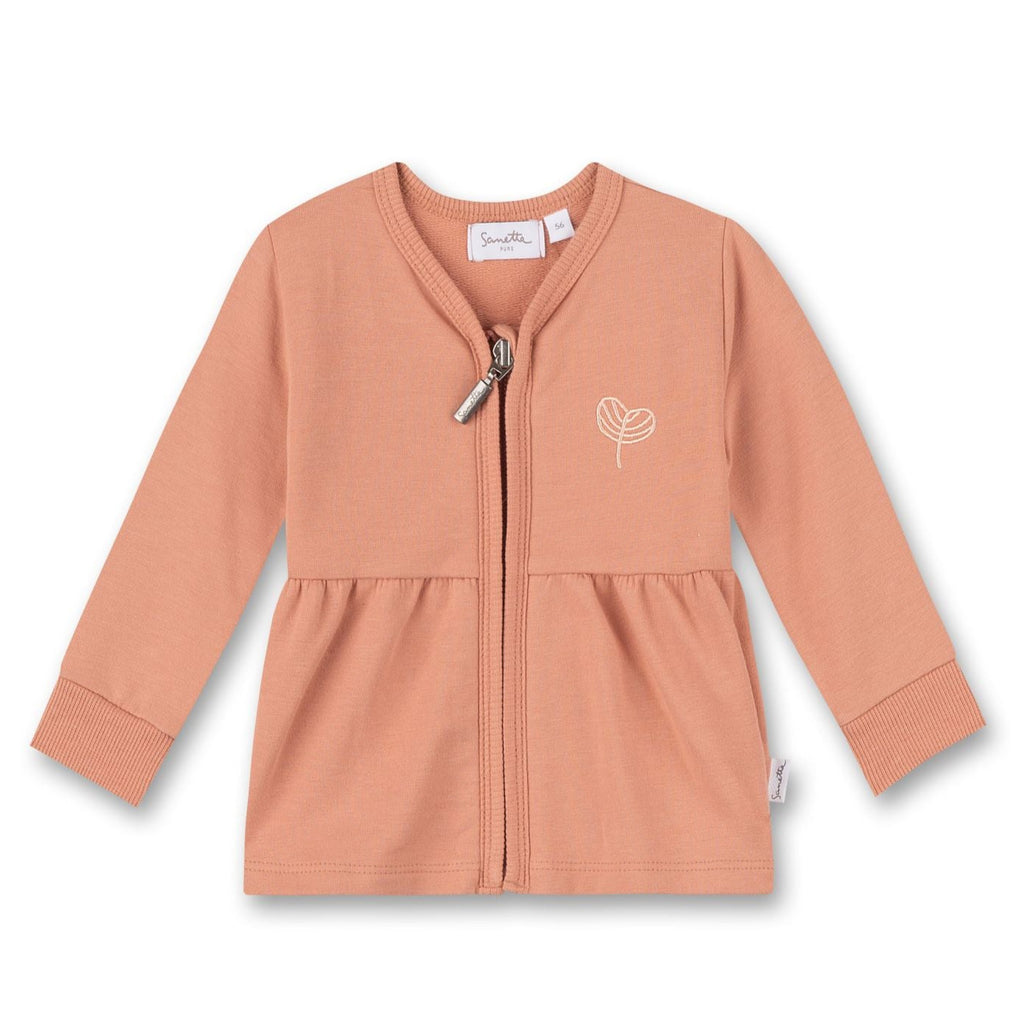 Sanetta sweat jacket with UV protection 10972