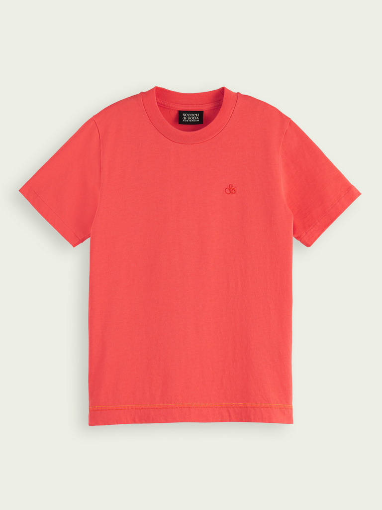 Scotch       Poloshirt für Jungen     Brusttasche     „Garment-Dye“-Effekt     Kurzärmlig     Button-down-Kragen     Regular Fit     Pflege: normales Waschprogramm bei 30 Grad     100% Baumwolle 165447