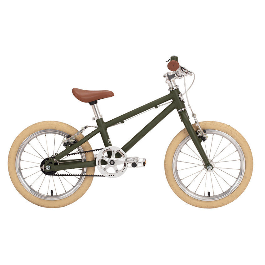 Bicicleta niño Siech 16" verde militar