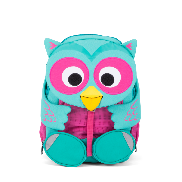 AFFENZAHN - Big Friends - Mochila para niños / mochila para jardín de infantes Búho Eluise 8 Lt