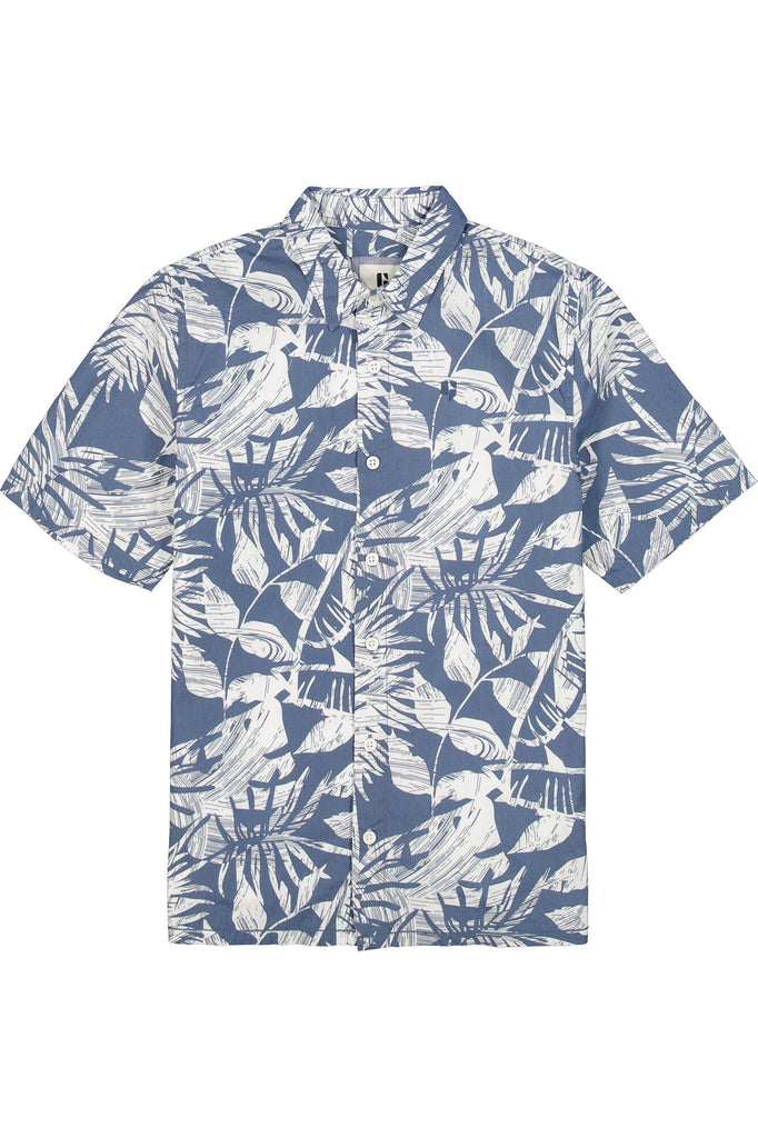 Garcia majica za dječake Palm Trees Beach Blue B33631