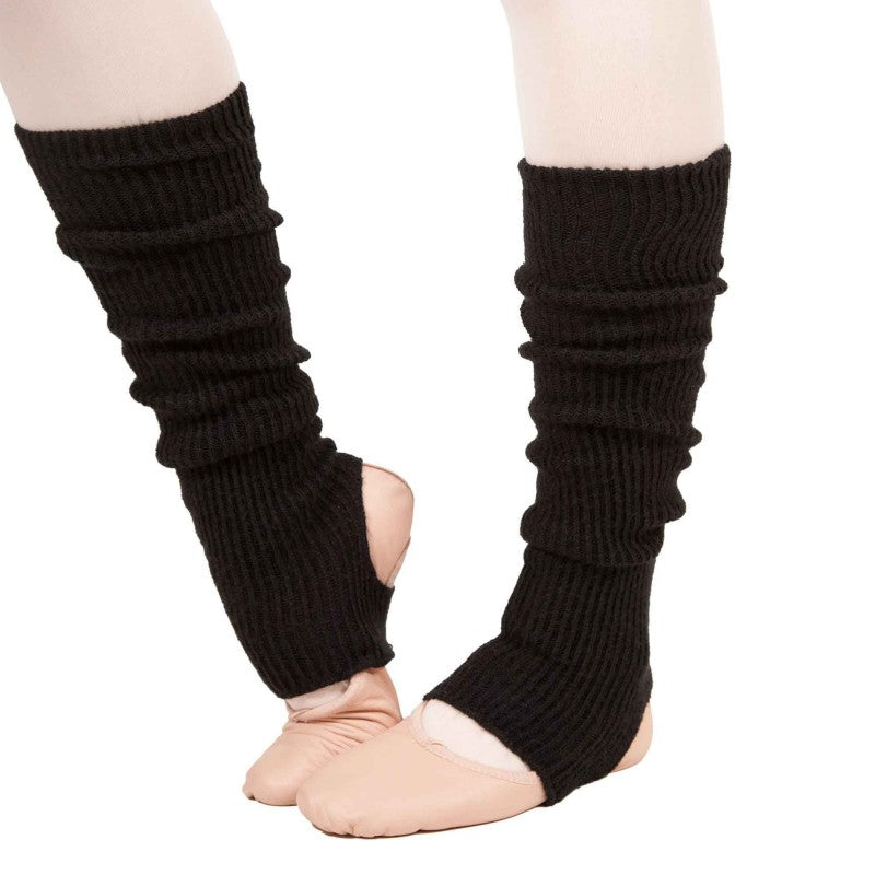Leg warmers / gauntlets with bridge by Intermezzo black